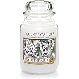 Yankee Candle Lily Of The Valley Large Jar Candle, Floral Scent