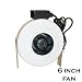 6" High Outlet Hydroponics Inline Duct Fan