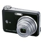 Bundle: GE A1030 Black Digital Camera 10MP Zoom + Case+ 1GB +Card Reader