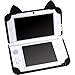 Nyan CYBER / silicon cover cat (for 3DS LL) black