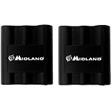Midland AVP7 Rechargeable Battery Packs for Midland HH54, XT511 and GXT Series GMRS Radios (Pair)