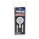 Chroma 41513 Star Trek USS Enterprise Injection Molded Chrome Colored Emblem Decal