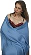Self Design Pashmina Paisley Flowers Shawl Stole Scarf Wrap Bandana 28x78