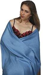 Self Design Pashmina Paisley Flowers Shawl Stole Scarf Wrap Bandana 28x78