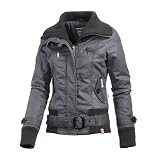 Khujo Jacke Frauen, dunkelgrau, S