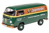 Dickie-Schuco 452586800 - Schuco - VW T2a J&auml;germeister 1:87 Bus, gr&uuml;n, Vitrine mit Touchbox