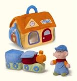 Bright Beginnings Train Depot Activity Playset