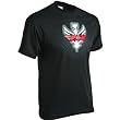 Fly Racing Logo Youth Boys Short-Sleeve Race Wear Shirt w/ Free B&F Heart Sticker Bundle - Black