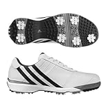 Adidas 2008 Mens All-Tour Golf Shoe - White White Black - 737983 by adidas