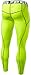 CLSL TM-P16-CTGZ_Medium j-L Tesla Men's Compression Leggings Baselayer Cool Dry Sports Tights Pants P16