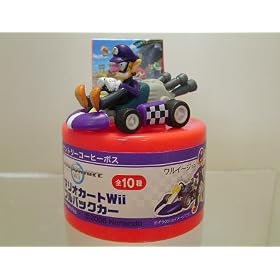Ninendo Super Mario Mini Kart Figure Japan Promo Waluigi