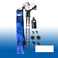 Nordic Walking St�cke Set 12 tlg. inkl. Tasche und Flasche
