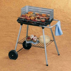 Barbecue fonte + chariot - Florence - 54x38 cm