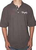 COOGI Mens 100% Premium Cotton Pique Solid Color Short Sleeve Polo Shirt Chocolate Brown