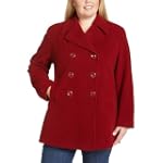 Jones New York Women's Plus Double Breasted Coat