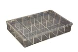 Compartments - 12, Overall size - 13 1/8 x 9 x 2 5/16 (W x H x D), Satchel Style Case (1 Each)