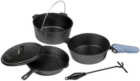 Stansport Cast Iron Set Pre Seasoned