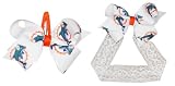 NFL Miami Dolphins Baby/Toddler Collection 2 Licensed Bows