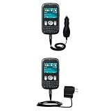 Essential Kit for the HTC Iris - includes Car and Wall Charger with Rapid Charge Technology - Gomadic Brand w/ TipExchange Technology