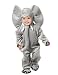Little Grey Elephant Costume