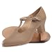 Danshuz Womens Size 11 Tan Broadway T-Strap Character Dance Shoes