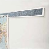 read full review Quick Ship: Vinyl Covered Display Rails - Aluminum Frame Color: Pacific Blue, Size: 3