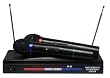 Nady American Starpower X2 Dual Microphone Wireless System for Karaoke
