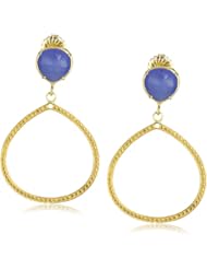 Coralia Leets Jewelry Design "Riviera Collection" 12mm Single Frame Earrings