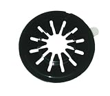 1000 Black Adhesive Backed Spider CD / DVD Hubs (Rosettes) - #CDNRSPBK - For Gluing into a Double or Triple Chubby CD Jewel Box To Increase Capacity! (Also Called Hubcaps or Caps)