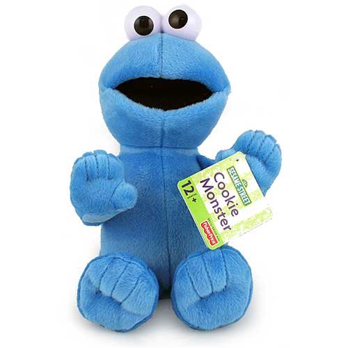 Fisher-Price Cookie Monster Plush Doll [9.5 inches] 