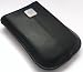 GENUINE BLACKBERRY 8520 CURVE GEMINI BLACK PURE LEATHER POCKET CASE/POUCH IN RETAIL PACKAGING