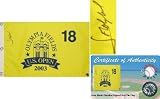 Jose Maria Olazabal Signed 2003 Olympia Fields US Open Pin Flag - Jose Maria Olazabal Golf