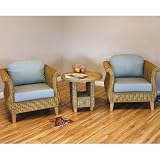 Reformation Conservatory Furniture Rattan Chair Coffee Table Set
