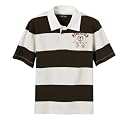 Boys' Cherokee&reg; Rugby Polo - Bone/Brown