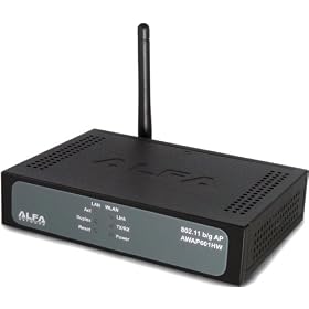 Alfa 1000mw 1W High Power 802.11 b g Wireless-G Broadband Router and PoE Access Point also... by 