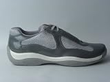 Prada Calzature Uomo Vernice+Bike Men's Sneakers Style#ps0906