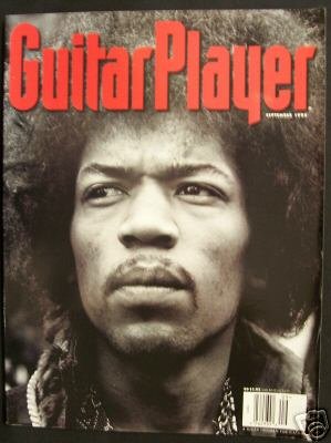 GUITAR PLAYER Magazine September 1995 JIMI HENDRIX cover