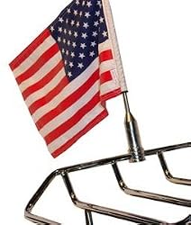 Tour Pack Fold Down Mount - 6x9 US Flag