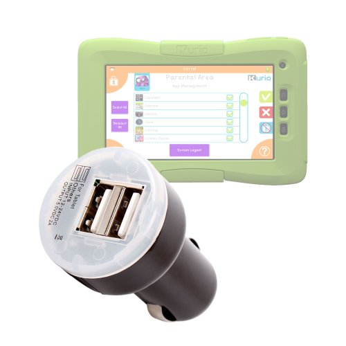 DURAGADGET In Car 2 Port Travel Charger For Kurio 7 DURAGADGET In Car 2 Port Travel Charger For Kurio 7