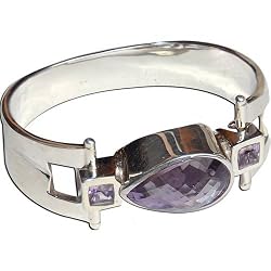 Womens Bracelet Sterling Silver Cuff Jewelry 2.5 inches (brclt201)