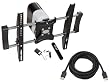 Pyle Hot Wall Mount & Cable Package for Home/Office/Schools/Public -- PETW103 26" To 42" Motorized Universal Flat Panel TV Tilt Wall Mount + PHDM12 12Ft. High Definition HDMI Cable.