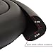 HuanX35 6.5Ft Edge Protectors + 4 Corner Cushion Baby Safety Edge Corner Cushion Anti-Collision Angle Edge Table Desk Edge Corner Guard Protector Cover Furniture Safety Bumpers(black)