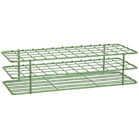 Bel-Art, Scienceware, 187550000, Poxygrid, Rack, Wire, Test Tube, Green, 15-16mm, 48places