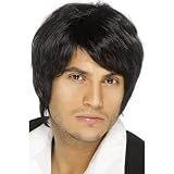 from SMIFFYS Black wig with short hair for men