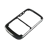 Blackberry Bold 9000 OEM Silver Bezel with Bottom Cover / Battery Door Latc ....