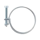 TRUSCO ネジ式ワイヤバンド 締付径15~18mm 10個入 TWB18