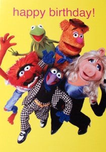 The Muppets - Muppets 'happy birthday!' Card (MU35): Amazon.co.uk