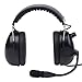 WICOM Aviation Headset - Black