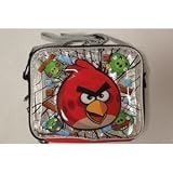 Licensed Angry Birds School Lunch Bag - Red Bird / Pigs