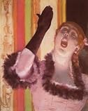 Edgar Germain Hilaire Degas (The singer with the glove) Art Poster Print - 11x17